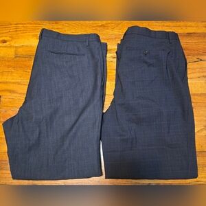 Banana Republic Traditional & SLim Fit  Men's Size 42 Navy Wool Pants- Lot Of 2
